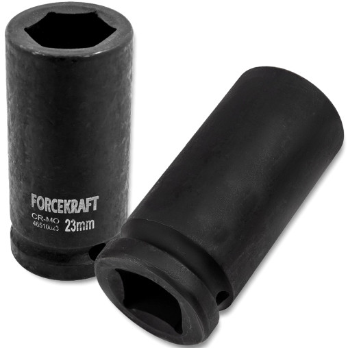 FORCEKRAFT Nasadka udarowa GŁĘBOKA 23mm 3/4" 6-kątna