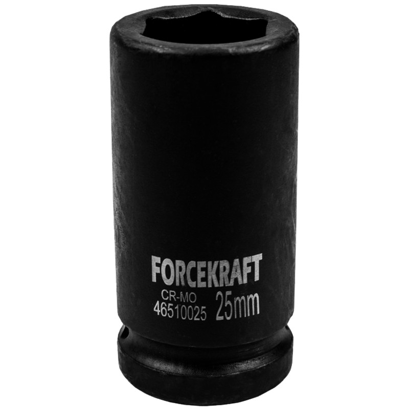 FORCEKRAFT Nasadka udarowa GŁĘBOKA 25mm 3/4" 6-kątna