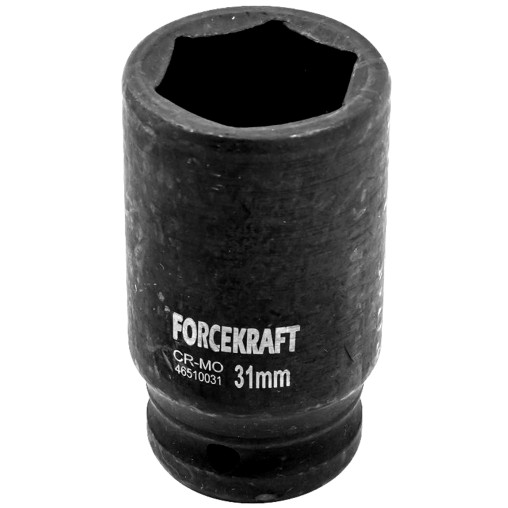 FORCEKRAFT Nasadka udarowa GŁĘBOKA 31mm 3/4" 6-kątna