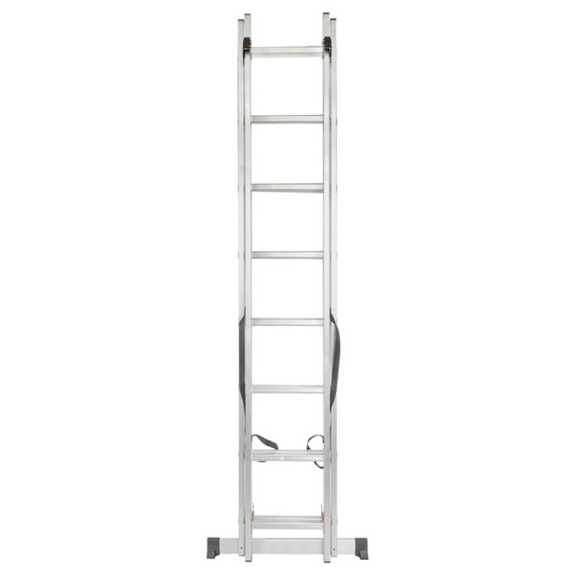 FORCEKRAFT Drabina DWUSTRONNA łączona ALUMINIOWA 2x13 stopni WIELOFUNKCYJNA