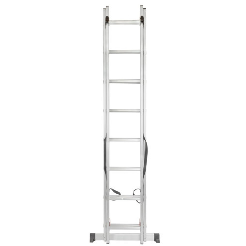 FORCEKRAFT Drabina DWUSTRONNA łączona ALUMINIOWA 2x13 stopni WIELOFUNKCYJNA