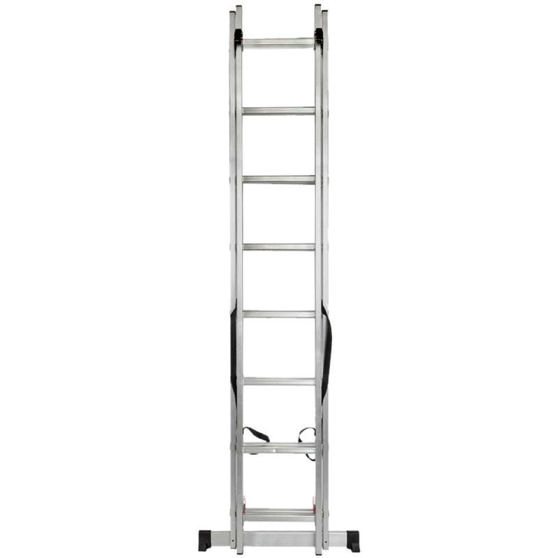 FORCEKRAFT Drabina DWUSTRONNA łączona ALUMINIOWA 2x11 stopni WIELOFUNKCYJNA