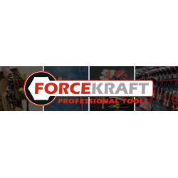 FORCEKRAFT Zestaw KLUCZY nasadowo udarowych 33 elementy 1/2" + WALIZKA