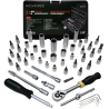 ROCKFORCE Zestaw NARZĘDZI 6-kątnych 51 elementów 1/4" 4-14 mm