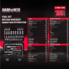 BAUMAUTO Zestaw narzędzi DUŻY 108 ELEMENTÓW 1/4" 3/8" 6-kątnych 4-22mm