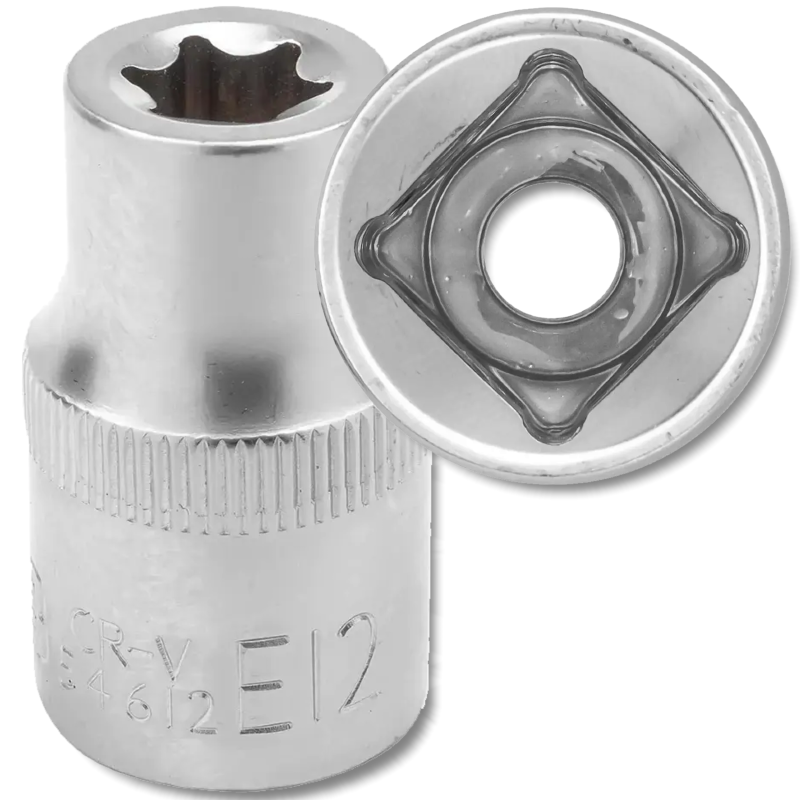 Detail produktu JCB torx nasadka 1/2" Cr-V E12 FS-60469