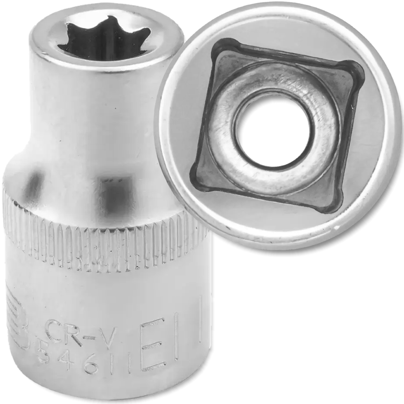 Detail produktu JCB torx nástrčný nadstavec 1/2" E11 z Cr-V FS-60468
