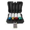 Zestaw nasadek udarowych 1/2" do alufelg 4el. (17, 19, 21, 22mm)