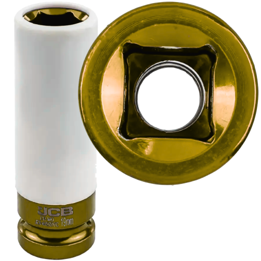 Nasadka głęboka udarowa 1/2" 19 mm do ALUFELG z tuleją Cr-Mo JCB