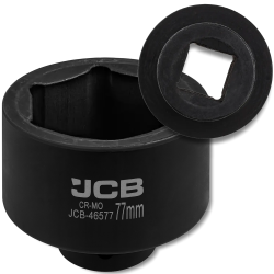 JCB Nasadka udarowa 3/4" 77mm 6-kątna Cr-Mo KLUCZ nasadowy