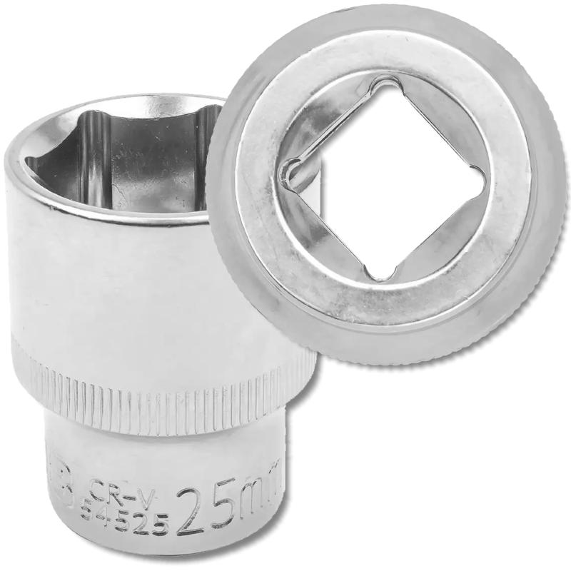 Detail produktu JCB nástrčná hlavica 1/2" 25 mm šesťhranná Cr-V FS-60466