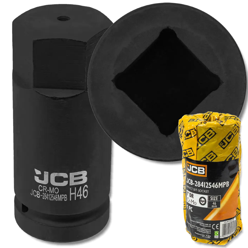Detail produktu JCB udarná nástrčná hlavica 1" 46 mm 6-hranná Cr-Mo FS-60547