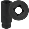 FORCEKRAFT Nasadka udarowa GŁĘBOKA 1/2" 23mm 6-kątna KLUCZ nasadowy