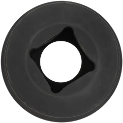FORCEKRAFT Nasadka udarowa GŁĘBOKA 1/2" 23mm 6-kątna KLUCZ nasadowy