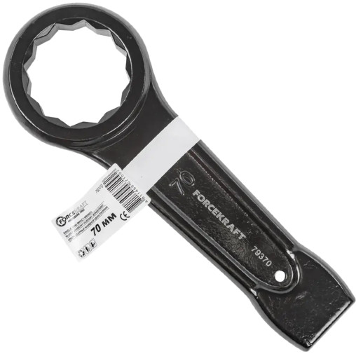 FORCEKRAFT Klucz OCZKOWY udarowy do PODBIJANIA 70mm 320mm Cr-Mo