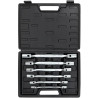 FORCEKRAFT Zestaw KLUCZY nasadowo-przegubowych 6 ELEMENTÓW 8-22mm + WALIZKA