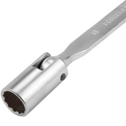 FORCEKRAFT Zestaw KLUCZY nasadowo-przegubowych 6 ELEMENTÓW 8-22mm + WALIZKA