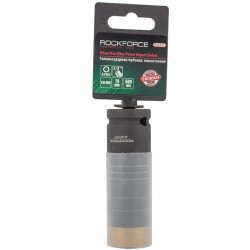 ROCKFORCE Nasadka UDAROWA 1/2" CIENKOŚCIOENNA głęboka z OSŁONĄ 19mm KLUCZ