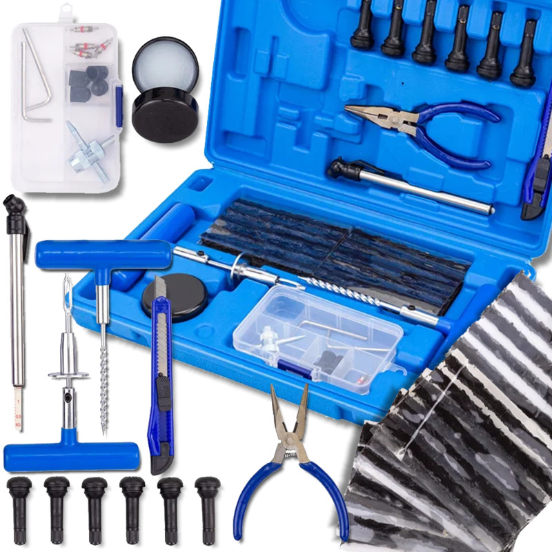 Detail produktu Sada na opravu pneumatík 57 dielov Rockforce FS-65668