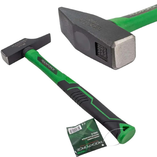 ROCKFORCE Młotek ŚLUSARSKI budowlany ERGONOMICZNY prostowanie BLACHY 290g