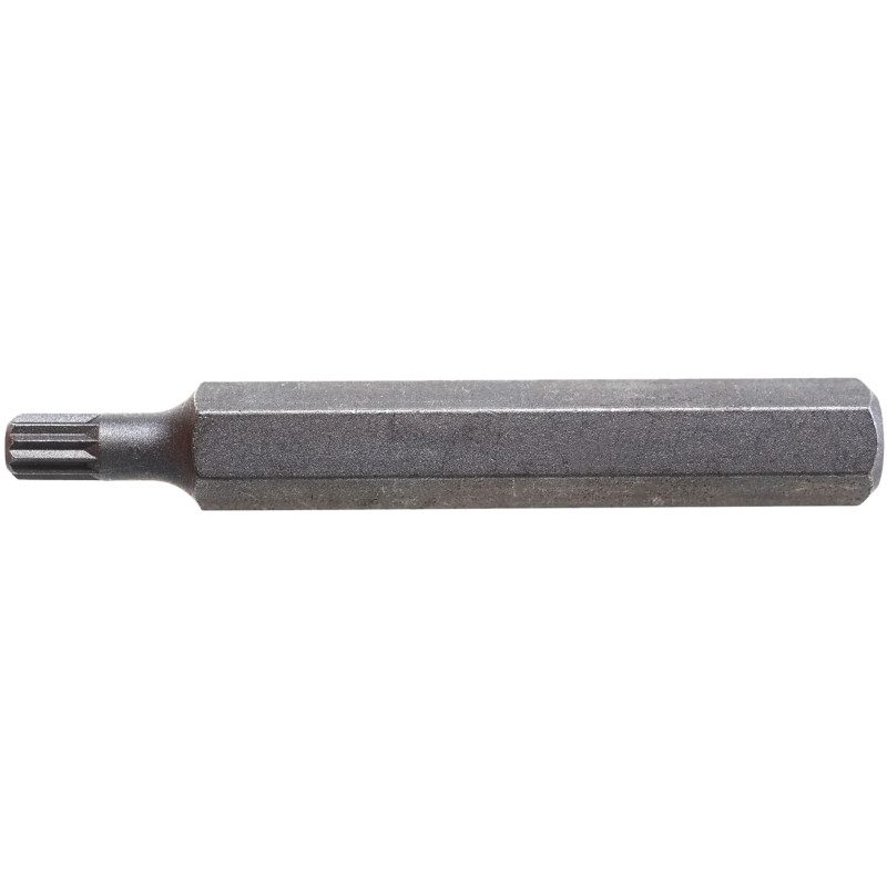 ROCKFORCE Bit 10mm SPLINE M6x75 mm stal CR-V