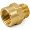 ROCKFORCE Łącznik gwintowy M3/8 x F1/2" stal CR-V