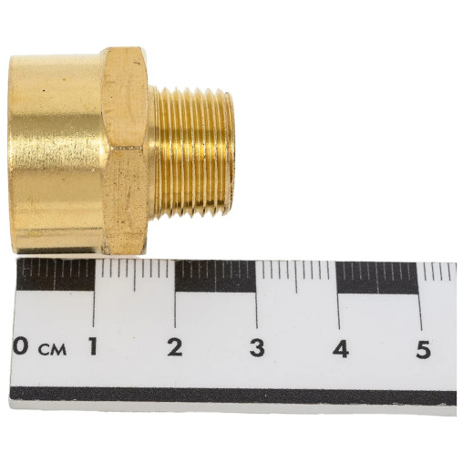 ROCKFORCE Łącznik gwintowy M3/8 x F1/2" stal CR-V