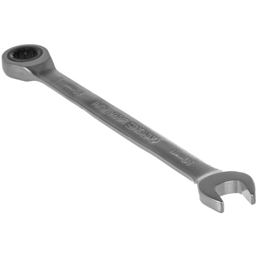 ROCKFORCE Klucz PŁASKO-OCZKOWY z GRZECHOTKĄ 10mm stal Cr-V