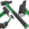 ROCKFORCE Młotek ŚLUSARSKI budowlany ERGONOMICZNY prostowanie BLACHY 480g