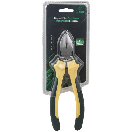 ROCKFORCE Szczypce TNĄCE uniwersalne boczne KOMBINERKI 8" 200mm