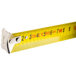 ROCKFORCE Taśma MIERNICZA zwijana METRÓWKA 7.5m x 27mm SZEROKA