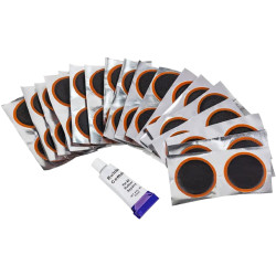 ROCKFORCE Zestaw ŁATEK do OPON komplet 36 ELEMENTÓW 43mm