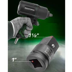 ROCKFORCE Adapter UDAROWY 1"(F)x1.5"(M) stal CR-MO