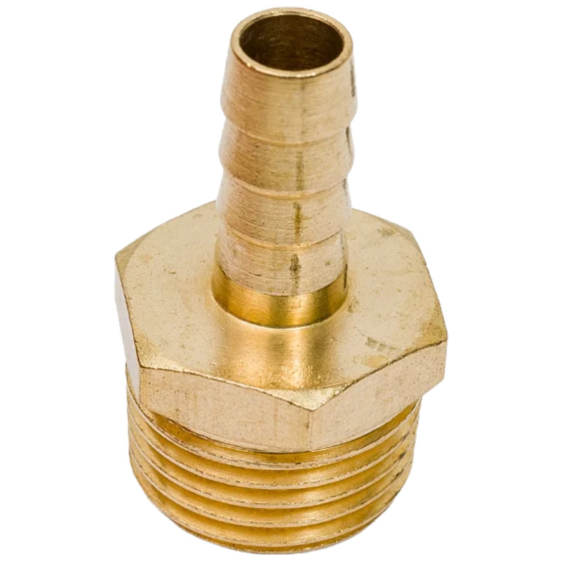 ROCKFORCE Króciec PNEUMATYCZNY gwint ZEWN 1/2" JODEŁKA 8mm 2 SZT + opaski
