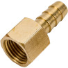 ROCKFORCE Króciec PNEUMATYCZNY gwint WEWN 1/4" JODEŁKA 8mm 2szt + opaski