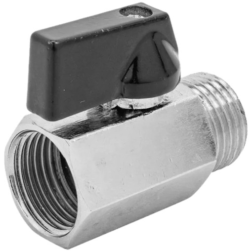ROCKFORCE Zawór POWIETRZA pneumatyczny KULOWY 1/2"