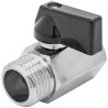 ROCKFORCE Zawór POWIETRZA pneumatyczny KULOWY 1/2"