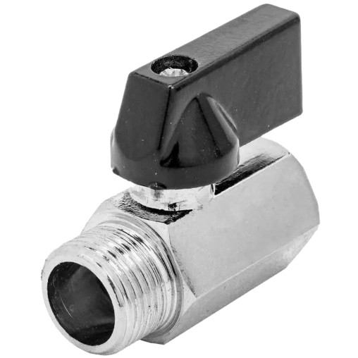 ROCKFORCE Zawór POWIETRZA pneumatyczny KULOWY 1/2"