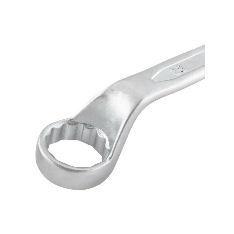 Zestaw 12 kluczy oczkowych odgiętych 6-32 mm 12-kątne stal CrV Forcekraft