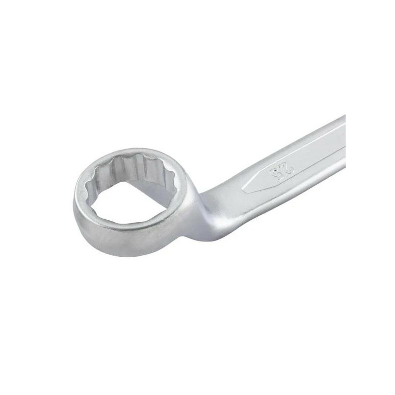 Zestaw 12 kluczy oczkowych odgiętych 6-32 mm 12-kątne stal CrV Forcekraft