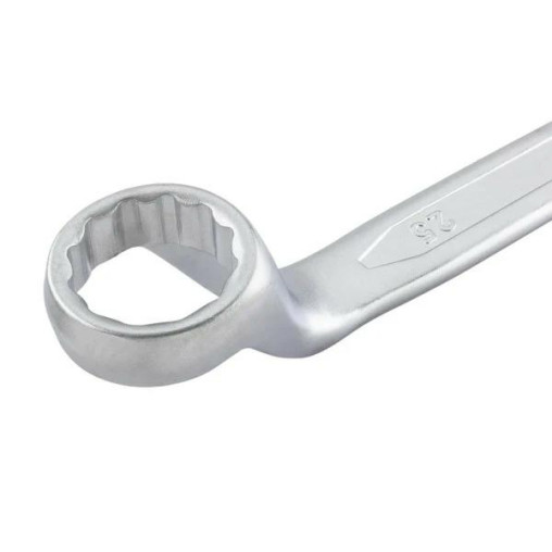 Zestaw 12 kluczy oczkowych odgiętych 6-32 mm 12-kątne stal CrV Forcekraft