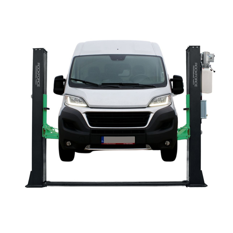 Podnośnik elektrohydrauliczny dwukolumnowy 5.5t automatyczny 400V Rockforce