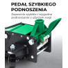 Podnośnik hydrauliczny 3T niskoprofilowy punktowy Żaba 75-465 mm z pedałem