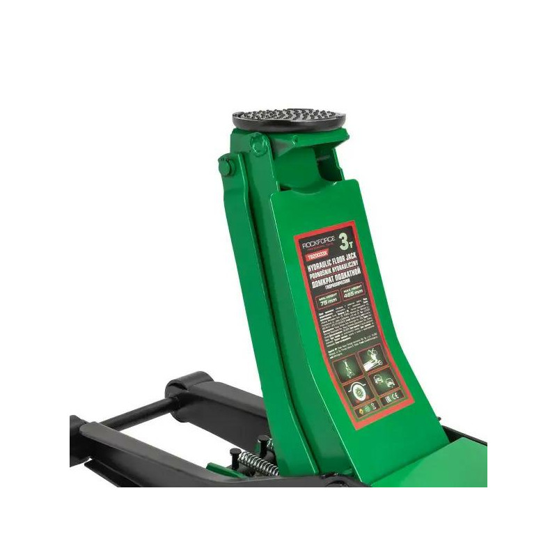 Podnośnik hydrauliczny 3T niskoprofilowy punktowy Żaba 75-465 mm z pedałem