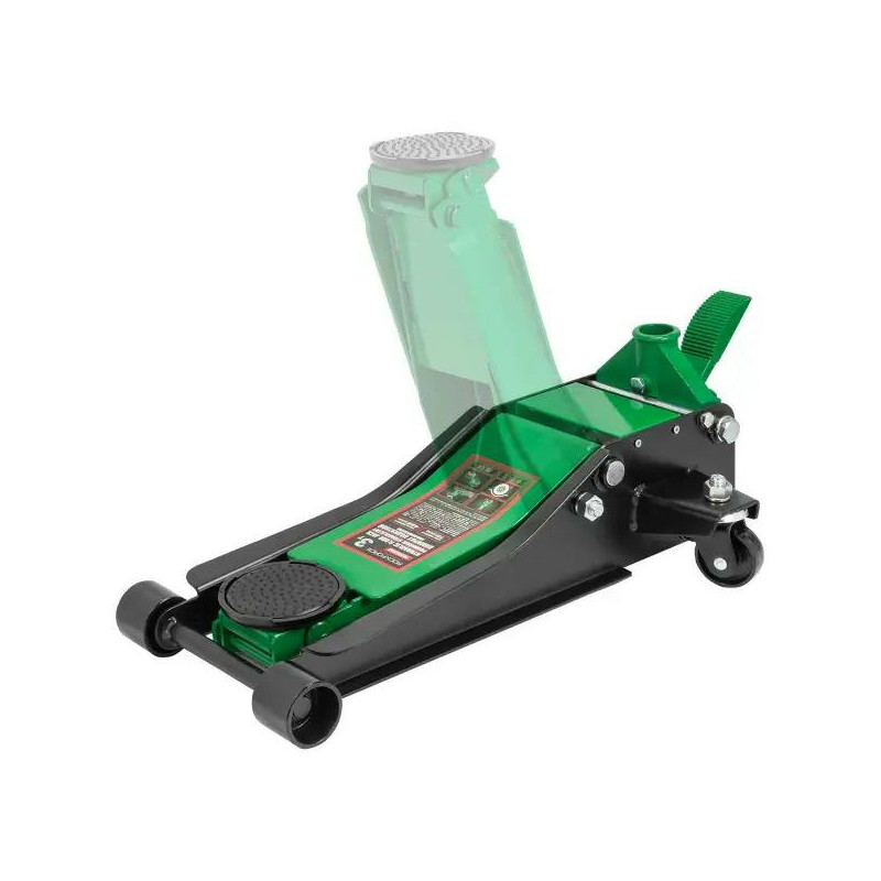Podnośnik hydrauliczny 3T niskoprofilowy punktowy Żaba 75-465 mm z pedałem