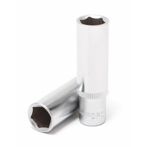 Nasadka głęboka 1/4" 8mm długa 6-kątna klucz nasadowy CrV Rockforce