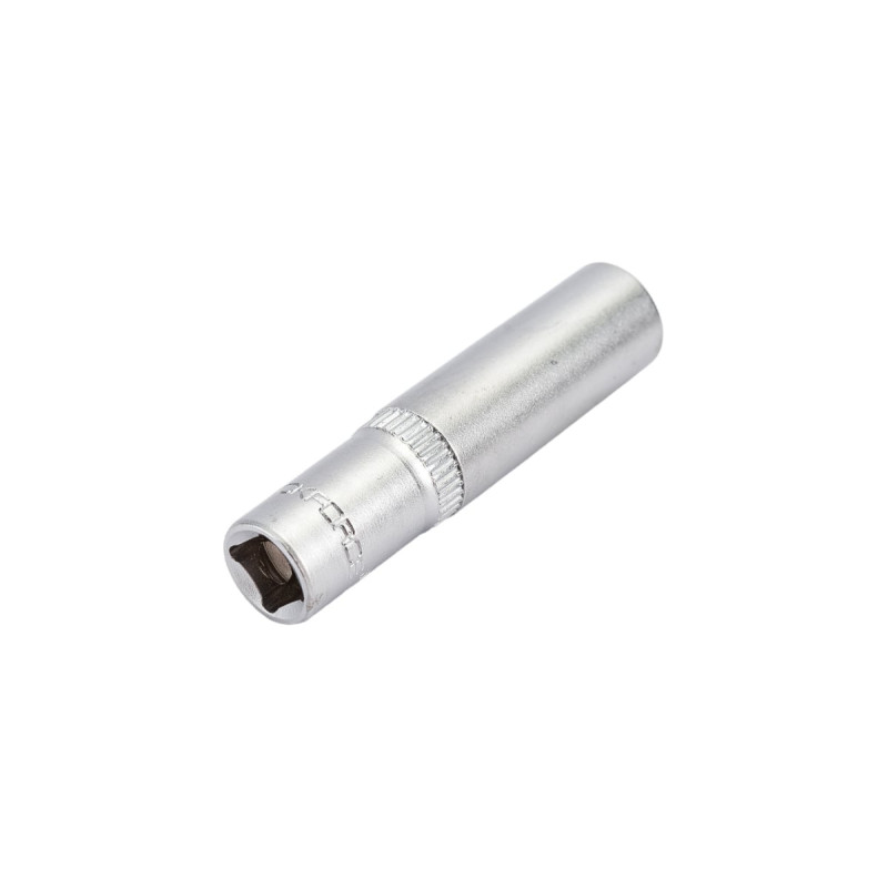Nasadka głęboka 1/4" 8mm długa 6-kątna klucz nasadowy CrV Rockforce
