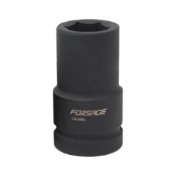 Nasadka udarowa głęboka 62 mm 1" 6-kątna CrMo długa Forsage