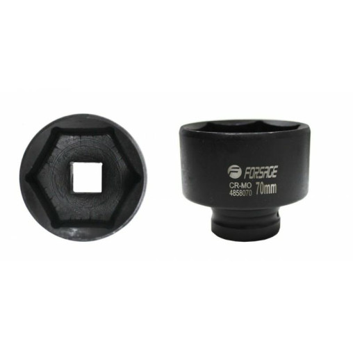 Nasadka udarowa 70 mm 1" 6-kątna CrMo Forsage
