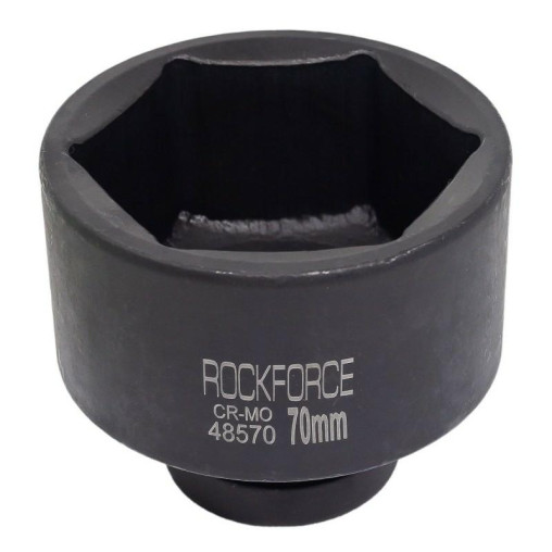 Nasadka udarowa 70 mm 1" 6-kątna CrMo klucz nasadowy Rockforce